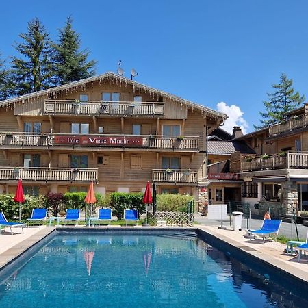 Au Vieux Moulin Hotel Megève Eksteriør billede
