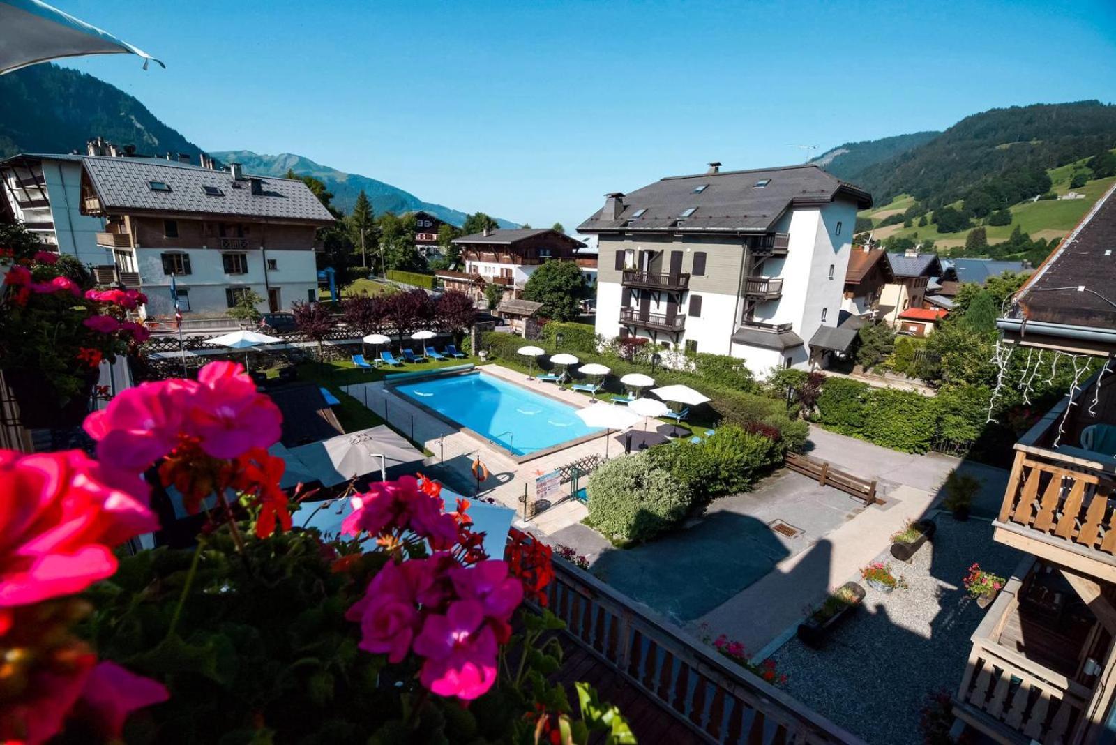 Au Vieux Moulin Hotel Megève Eksteriør billede